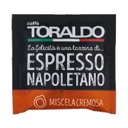 Cialda caffè Toraldo miscela CREMOSA 150 pz