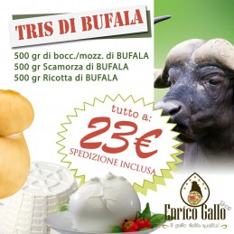 TRIS DI BUFALA